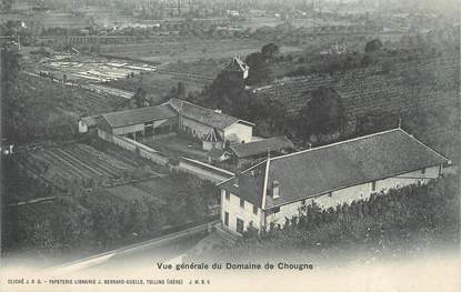 CPA FRANCE 38 "Tullins, Vue générale du Domaine de Chougne"