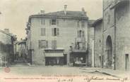 38 Isere CPA FRANCE 38 "Tullins, Place de l'église et Rue Victor Hugo"