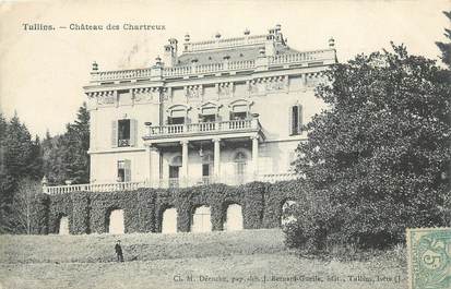 CPA FRANCE 38 "Tullins, Le Château des Chartreux"