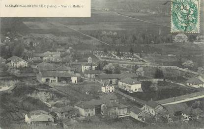 CPA FRANCE 38 "St Siméon de Bressieux, Vue du Mollard"