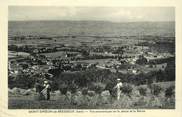 38 Isere CPA FRANCE 38 " St Siméon de Bressieux, Vue panoramique sur la plaine de la Bièvre"