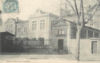 CPA FRANCE 84 " Pernes, Les écoles"