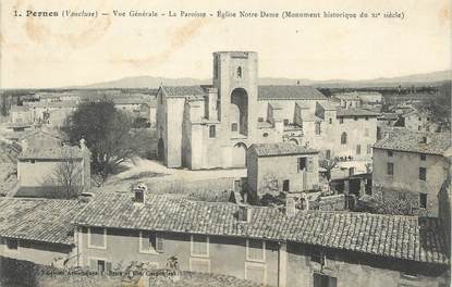 CPA FRANCE 84 " Pernes, Vue générale"