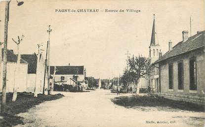 CPA FRANCE 21 "Pagny le Chateau, entrée du village"