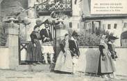 44 Loire Atlantique CPA FRANCE 44 " Bourg de Batz, Paludiers et Paludières se rendant à la fête" / FOLKLORE