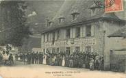 12 Aveyron CPA FRANCE 12 "Entraygues, Hotel Andrieu, la Cure des raisins"