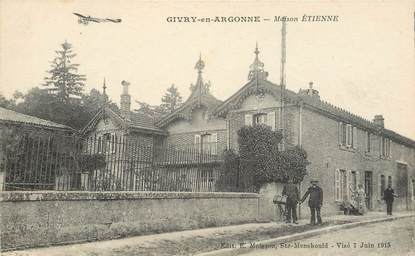 CPA FRANCE 51 "Givry en Argonne, Maison Etienne"