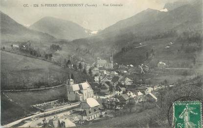 CPA FRANCE 38 " St Pierre d'Entremont, Vue générale"