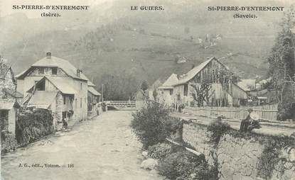 CPA FRANCE 38 " St Pierre d'Entremont"