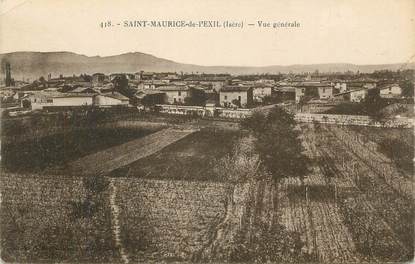 CPA FRANCE 38 " St Maurice l'Exil, Vue générale"