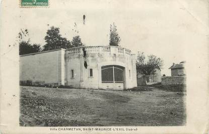 CPA FRANCE 38 " St Maurice l'Exil, Villa Charmetan"