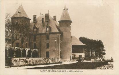 CPA FRANCE 38 " St Julien de Ratz, Hôtel Château"