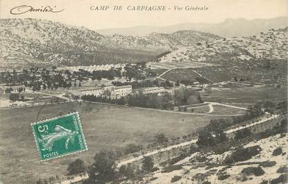 CPA FRANCE 13 "Le Camp de Carpiagne, Vue générale"