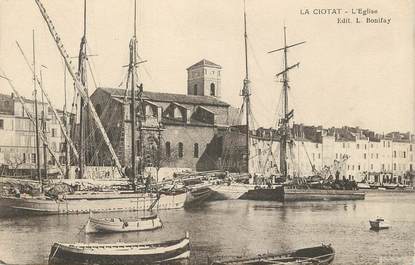 CPA FRANCE 13 " La Ciotat, L'église"