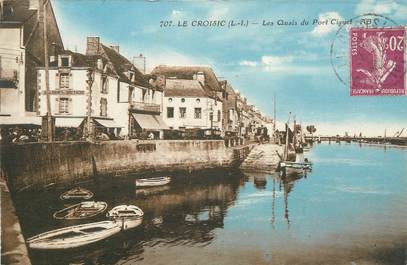 CPA FRANCE 44 " Le Croisic, Les quais du Port Ciguet""
