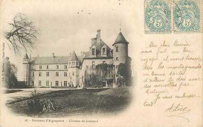CPA FRANCE 63 "Env. d'Aigueperse, chateau de Jozerand"