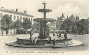 69 RhÔne CPA FRANCE 69 " Villefranche sur Saône, La fontaine Place du Promenoir"