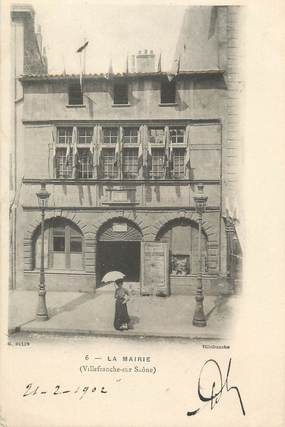 CPA FRANCE 69 " Villefranche sur Saône, La Mairie"