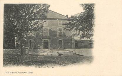 CPA FRANCE 83 "Fox Amphoux, le chateau Barras"