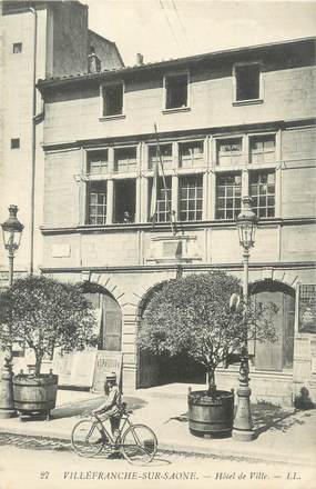 CPA FRANCE 69 " Villefranche sur Saône, Hôtel de Ville"