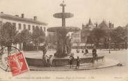 69 RhÔne CPA FRANCE 69 " Villefranche sur Saône, La fontaine, Place du Promenoir"