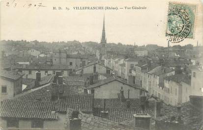 CPA FRANCE 69 " Villefranche sur Saône, Vue générale"