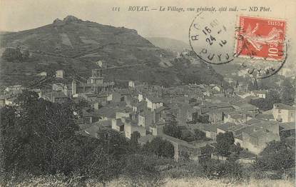 CPA FRANCE 63 " Royat, Le village"