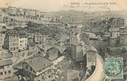 CPA FRANCE 63 " Thiers, Vue générale "