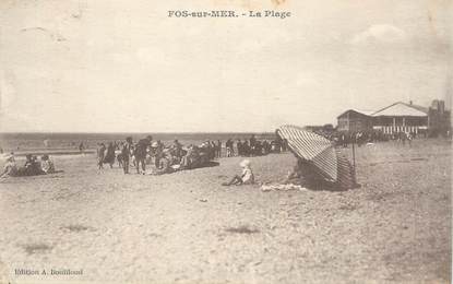 CPA FRANCE 13 " Fos sur Mer, La plage"