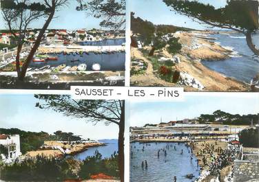 CPSM FRANCE 13 "Sausset - Les Pins, Vues"