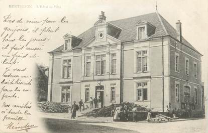 CPA FRANCE 70 " Montbozon, L'Hôtel de Ville"