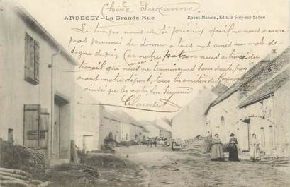 CPA FRANCE 70 " Arbecey, La grande rue"