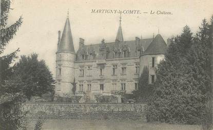 CPA FRANCE 71 "Martigny le Comte, le chateau"