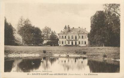 CPA FRANCE 70 " St Loup sur Semouse, Le château"