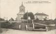 CPA FRANCE 70 " Fleurey les Lavoncourt, Le monument aux morts, l'église et le presbytère"