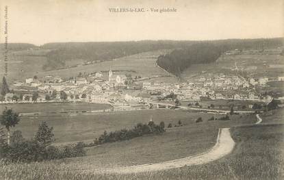 CPA FRANCE 25 " Villers le Lac, Vue générale".