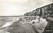 76 Seine Maritime CPSM FRANCE 76 " St Valéry en Caux, La plage et les falaises"