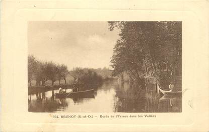 CPA FRANCE 91 " Brunoy, Bords de l'erres dans les vallées"