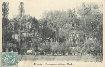 CPA FRANCE 91 " Brunoy, Panorama des Vallées de Mandres"