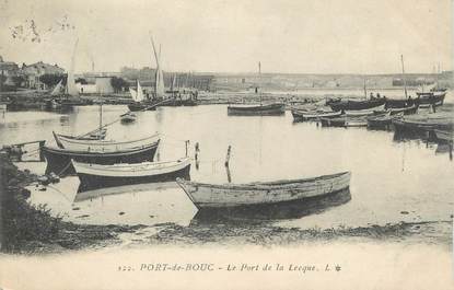 CPA FRANCE 13 " Port de Bouc, Le port de la Lecque"