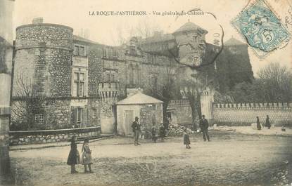 CPA FRANCE 13 " La Roque d'Anthéron, Vue générale du château"