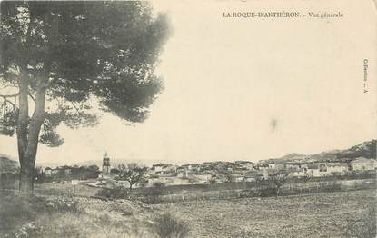 CPA FRANCE 13 " La Roque d'Anthéron, Vue générale "