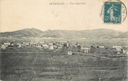 CPA FRANCE 13 " Peyrolles, Vue générale"