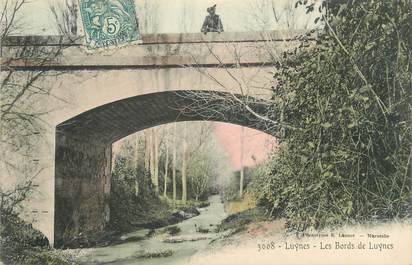 CPA FRANCE 13 " Luynes, Les bords de Luynes"