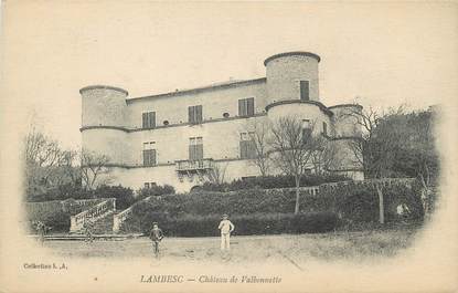 CPA FRANCE 13 " Lambesc, Château de Valbonnette"