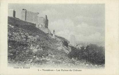 CPA FRANCE 13 "Ventabren, Les ruines du château"
