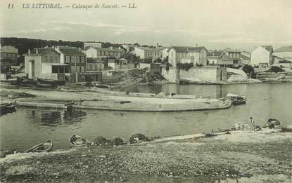 CPA FRANCE 13 " Sausset, La calanque"