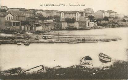 CPA FRANCE 13 " Sausset les Pins, Un coin du port"