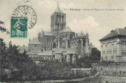 CPA FRANCE 76 " Fecamp, Abside de l'église de l'ancienne abbaye"