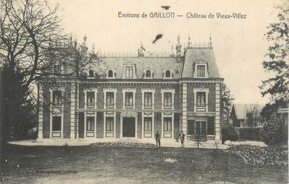 CPA FRANCE 27 " Vieux Villez, Le château"